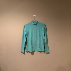 Under Armour Compression Shirt Blue high neck